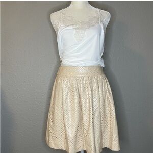 Elegant Cream Skirt